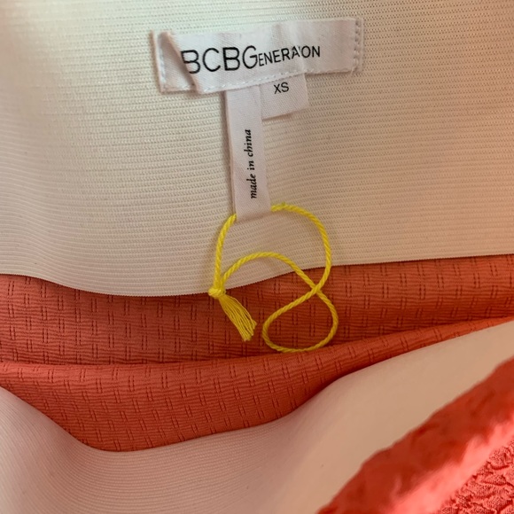 BGBGeneration Bodycon Stretch Skirt Pink - Picture 2 of 3